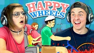 HAPPY WHEELS #1 (Teens React: Gaming)