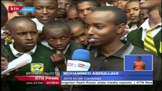 Kenyans celebrate the KCSE results 2015