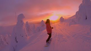 Sunset Laps in Lapland