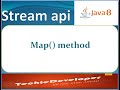 03.  Map function in Stream API