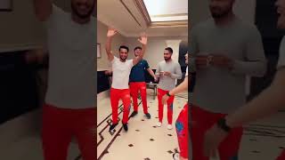 Hassan Ali dancing with his teammates || Islamabad United || PSL 2022