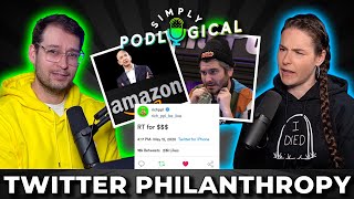 Twitter Philanthropy & Donation Shaming - SimplyPodLogical #13