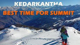 Kedarkantha trek in December | Kedarkantha trek full guide