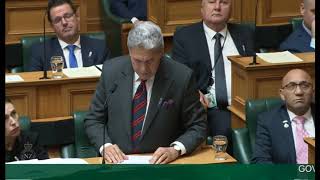 Rt Hon Winston Peters - Government  Motion on the Death of Constable Matthew Hunt