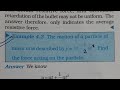 The motion of a particle ofmass m is described by y= ut +1/2gt^2 Find the force acting on the parti