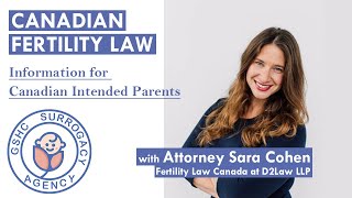 CANADIAN FERTILITY LAW & SURROGACY w/ Attorney Sara Cohen