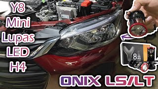 INSTALANDO MINI LUPAS LED H4 ONIX LS/LT | Agus Vargas