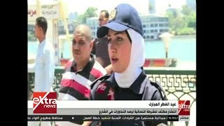 الآن | شاهد .. انتشار مكثف للشرطة النسائية لرصد التجاوزات في الشارع