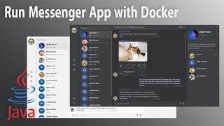 How to Run My Java Messenger App with Docker