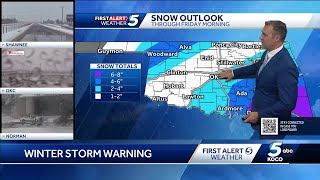 225 pm Thursday winter weather snow update