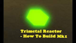 Factory Simulator Roblox - How to build - Tier 5 [Compressed] - Trimetal Reactor Mk1