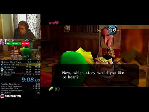 The Legend of Zelda: Majora's Mask Any% Speedrun World Record (1:16:33) The Legend of Zelda: Majora's Mask Any% Speedrun World Record (1:16:33)