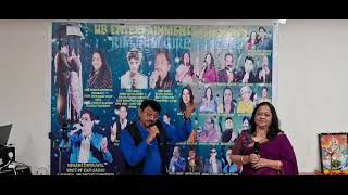 Tere Hothon Ke Do Phool Pyare Pyare cover by Shailesh joshi Sung With Shudhaji At Auditorium Vadodar