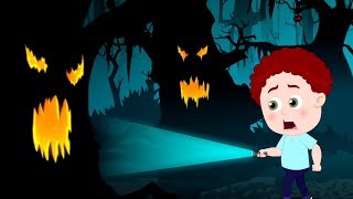 Scary Woods | Schoolies Cartoons | Halloween Videos for Babies