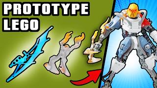 Using PROTOTYPE LEGO WEAPONS To Build EPIC Bionicle MOCs