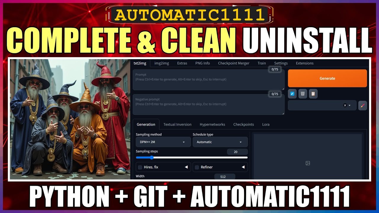How To Uninstall Stable Diffusion Automatic1111 Youtube