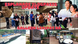 HALA GRABE taga malacanang bumisita sa ESPLANADE , PLAZA MEXICO MAESTRANZA ilogpasig project of PBBM