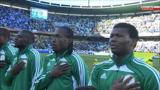 Anthem of Nigeria vs Greece (FIFA World Cup 2010)