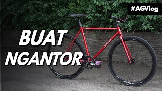 Rakit dan Review Sepeda Fixie Tsunami 4130 ! Masih Terbaik Buat Ngantor !