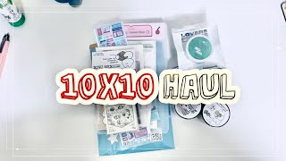 (talking) 오랜만에  10X10 문구 쇼핑🛍️ / #다꾸 #haul #10x10