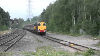 20308/20312 0n 'The York and Weardale Explorer' at Water Orton, 27/08/12.