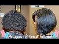 Hourglass Rollers | Rollerset on Natural Hair