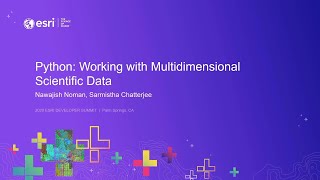 Working with Multidimensional Scientific Data Using Python