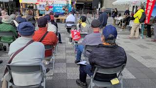 ３・１４原発ゼロ～‼️奈良駅前川口真由美さん一二三礼さん私の道