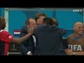 Netherlands v Costa Rica Full Penalty Shoot-out  2014 #FIFAWorldCup Quarter-Finals