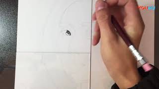 Realistic sketch human head teaching 2,普通话超写实素描教学2