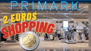 PRIMARK - 2 Euros Shopping - What you can buy with 2 Euros in 2024