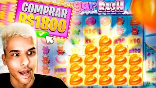 COMPREI 5 BÔNUS DE R$1.800 NO SUGAR RUSH