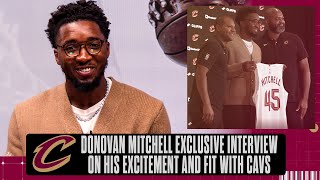 Donovan Mitchell talks playing with Darius Garland, playoff expectations & Cavs competitive juice