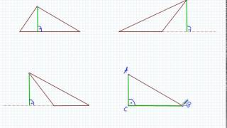 Pole trójkąta - Matematyka Szkoła Podstawowa i Gimnazjum
