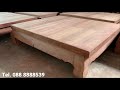 គ្រែឈើប្រណិត luxury wooden bed