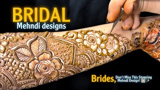 Beautiful Bridal Mehndi Design | Bridal Mehndi | Mehndi Design | Mehndi Ka Design | Mehndi