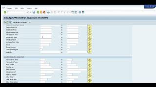 How to Change List of orders using IW38 - SAP PM Tutorials - Enterprise Resource Planning ERP