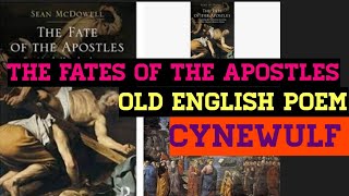 The Fates of the Apostles/Old English Poem by Cynewulf #Net