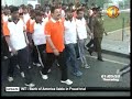 newsfirst_president rajapaksa takes a walk on the katunayake expressway