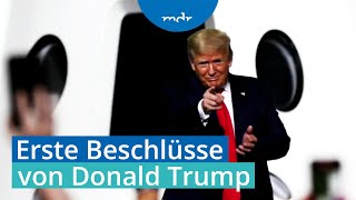 Donald Trump: Was halten die Menschen in Mitteldeutschland von dem US-Präsidenten? | MDR um 4 | MDR