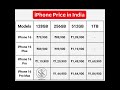 🍎Apple Price in India 🇮🇳 iphone 16 Series Brand New 👌 #Apple 📱🍎 #iphone #appleiphone #apple #smart