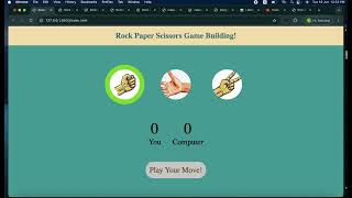 "I Build Rock Paper Scissors Game in VS Code | Beginner JavaScript Project | From Kitchen to Code"