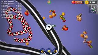 Worms zone sneakers epic #47 slitherio cacing gameplay.io