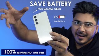 Most Underrated Samsung Battery Saving Tips in 2025 🔥 100% Working - 7 Ghanta milega