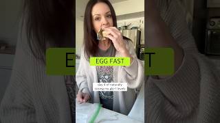 Egg fast with recipe from @KetogenicWoman 💜 #eggfast #eggs #wieiad #highfat #keto #ketorecipes