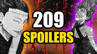 THE INVASION BEGINS! Jujutsu Kaisen Chapter 209 Spoilers/Leaks Coverage (JJK Manga)