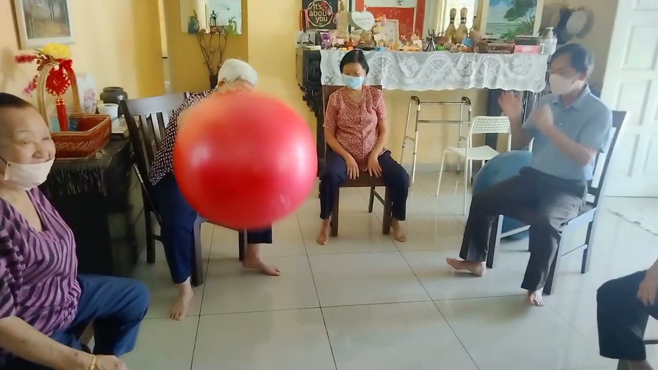 Bouncing Exercise Ball Youtube