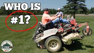 Zero Turn Mower Races! Yakta, BadBoy, ExMark Who Is Fastest?