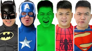 SPIDER-MAN In Real Life | Funny Hulk Smash | Superheroes VS Siren Head VS SCP #096