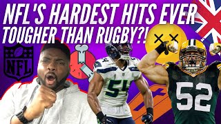 🇬🇧 BRITISH Rugby Fan Reaction To The HARDEST Most BRUTAL NFL Hits EVER - Whats Tougher NFL Or Rugby?
